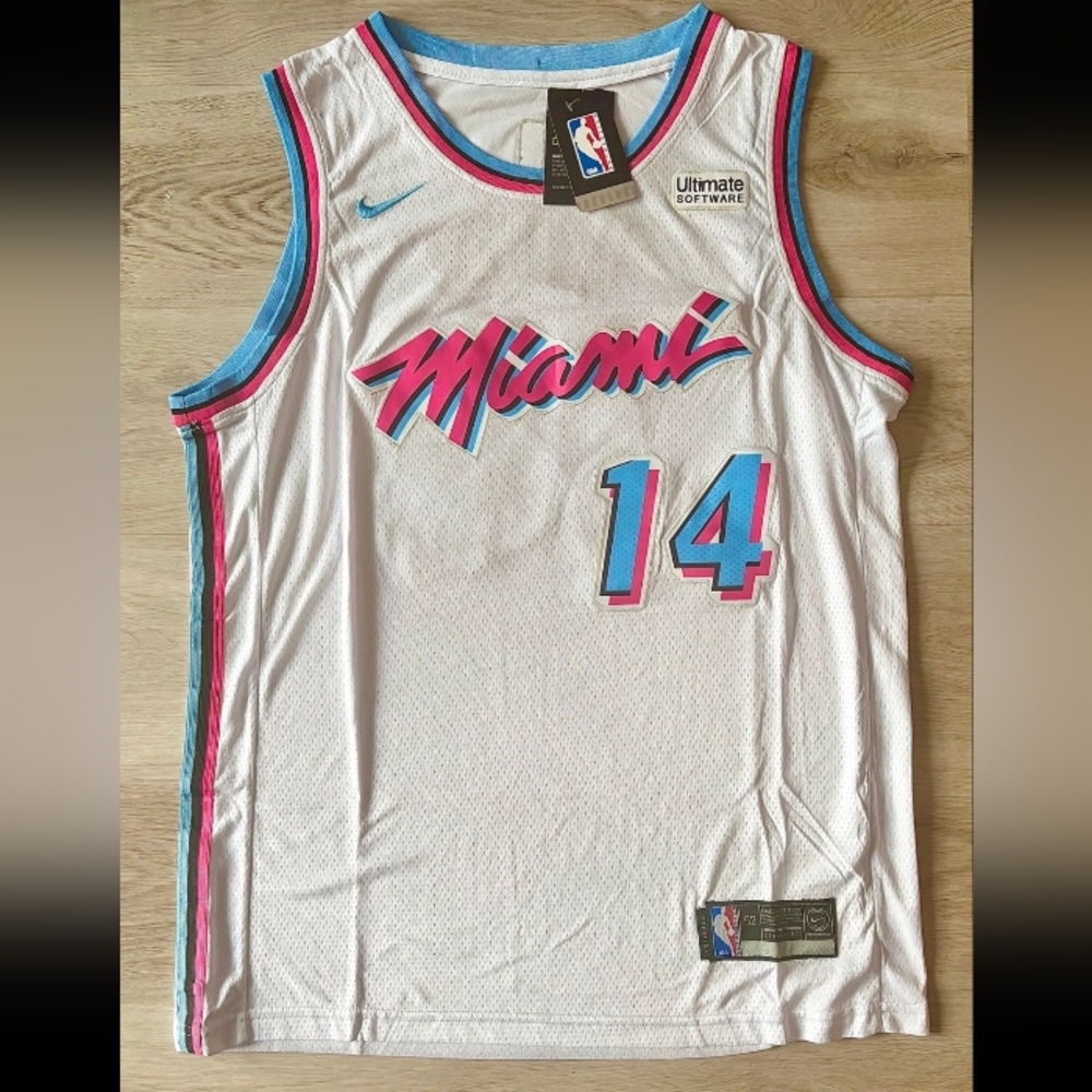 Official NBA Nike Miami Heat "Vice City" Collection Jersey - Herro#14